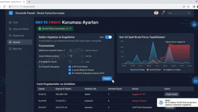 Bir bilgisayar ekranında kilit simgesi ve 