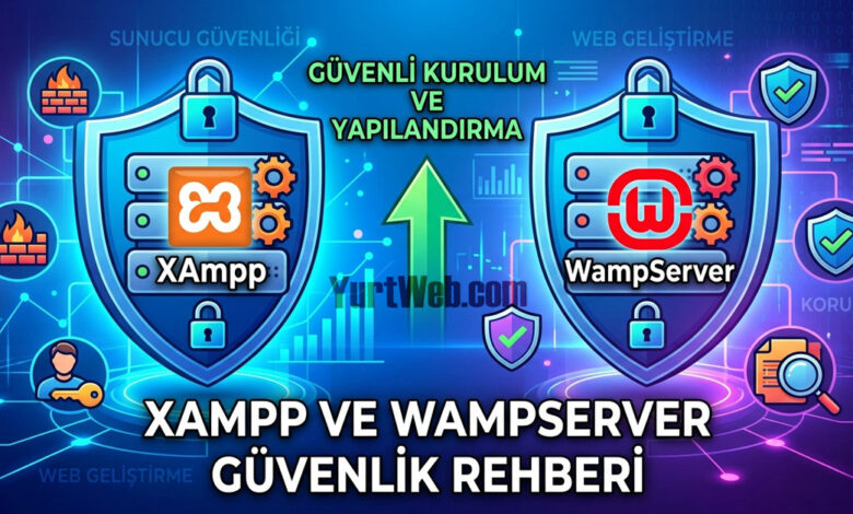 XAmpp ve WampServer arasındaki güvenlik düzeyi değerlendirmesi.
